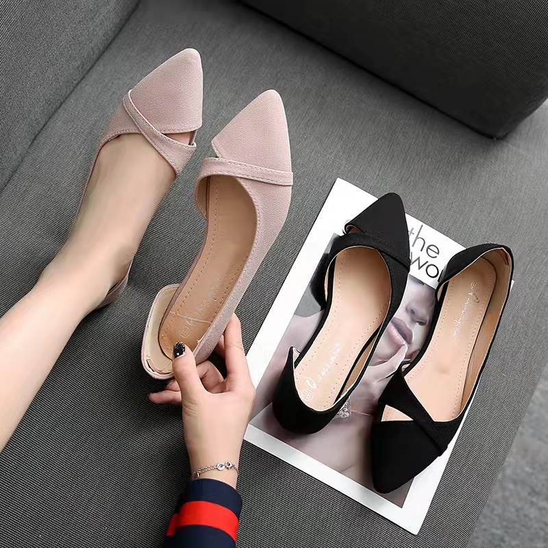 15 SHOP --- COLLIN - Flat Shoes Wanita Sepatu Wanita Bahan Jelly - L885