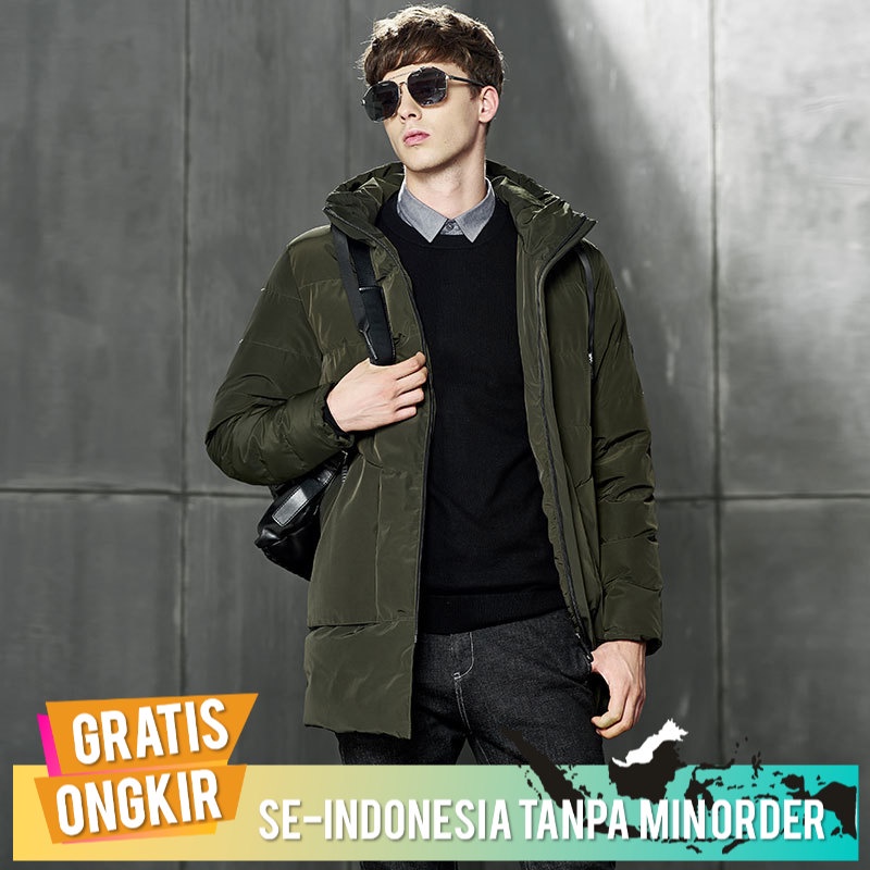 Jaket Pria Import Original Padded Katun Jaket Pria panjang Jaket
