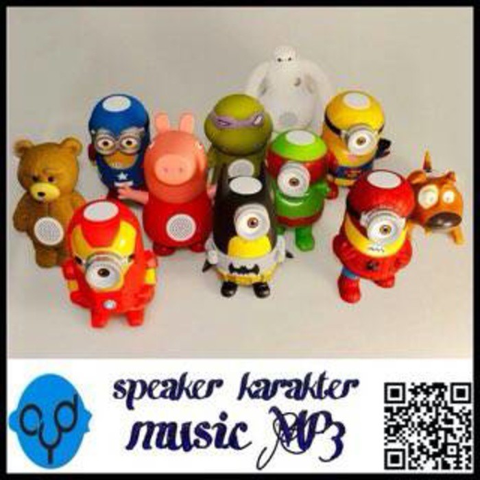 Speaker Portabel Karakter Minion