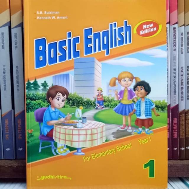 Jual Buku SD Basic English Kelas 1 Yudhistira | Shopee Indonesia