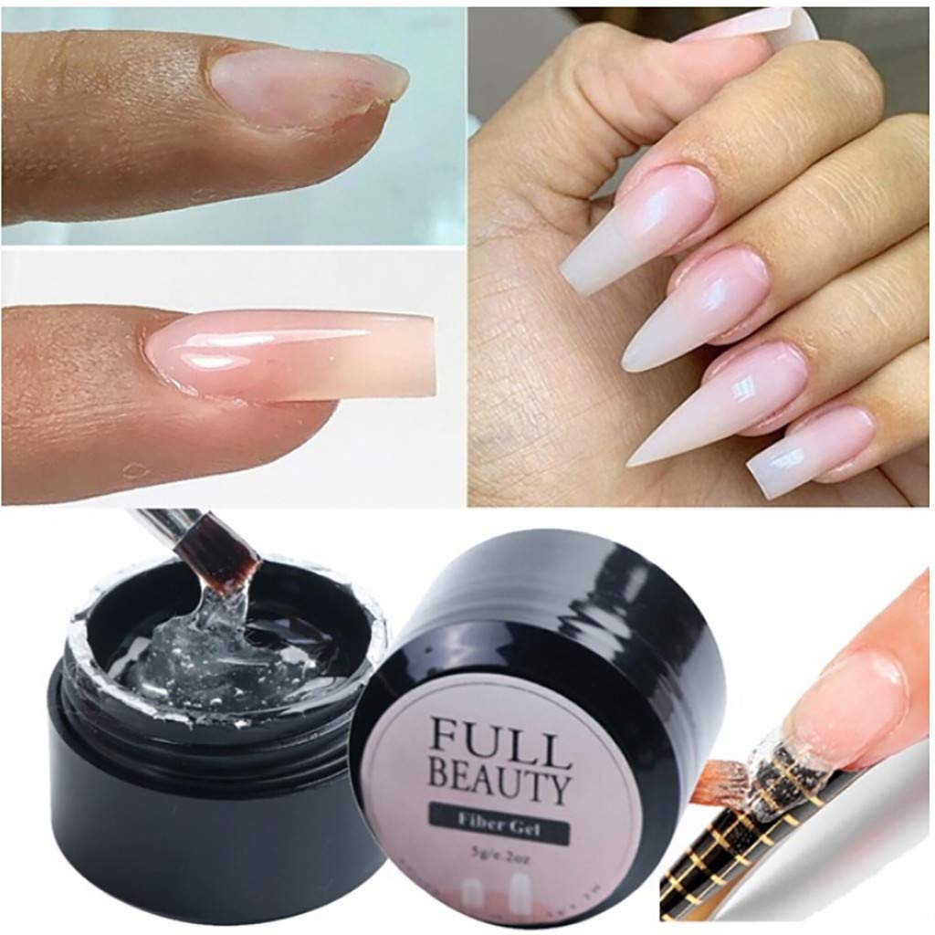 FIBER GEL EXTENSION PAINLESS FULL BEAUTY / full beauty fiber gel extension builder gel