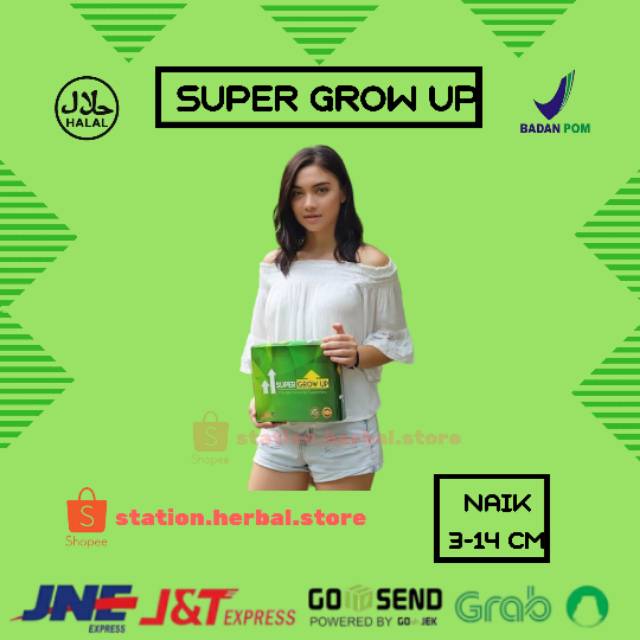 

READY SUSU PENINGGI BADAN SUPERGROW UP ORIGINAL [10-40 DAY] HERBAL SANGAT AMPUH MURAH PERMANENT