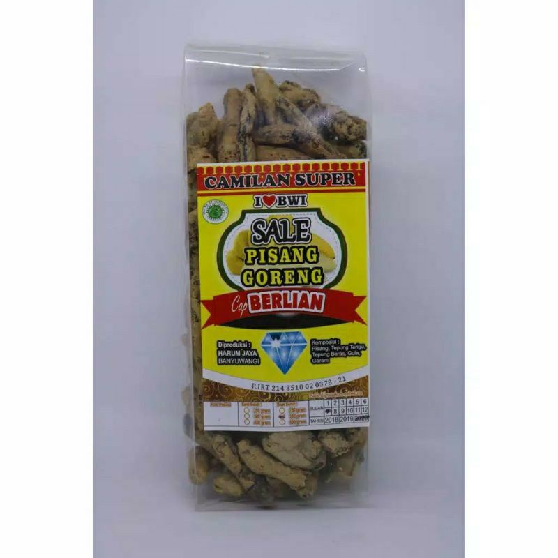 

Sale Pisang Banyuwangi 350 gr
