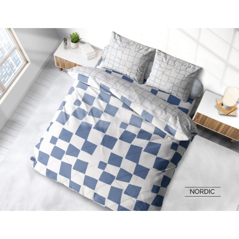 BEDCOVER MY LOVE NODRIC  SEPREI FLAT