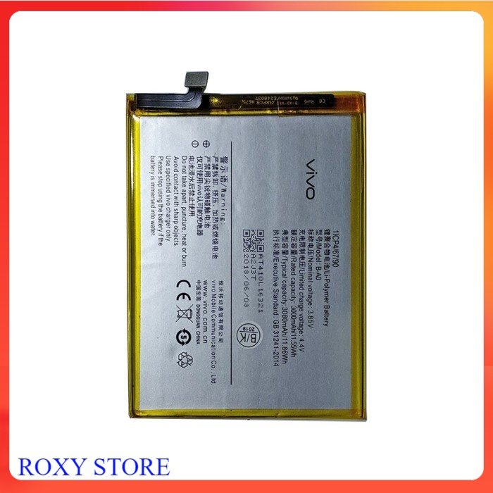 BATTERY BATERAI VIVO B-A0 V3 MAX ORIGINAL