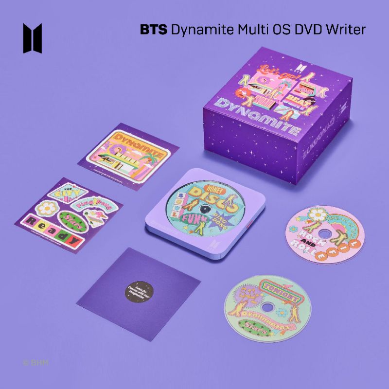 [PO] bts official dynamite dvd writer