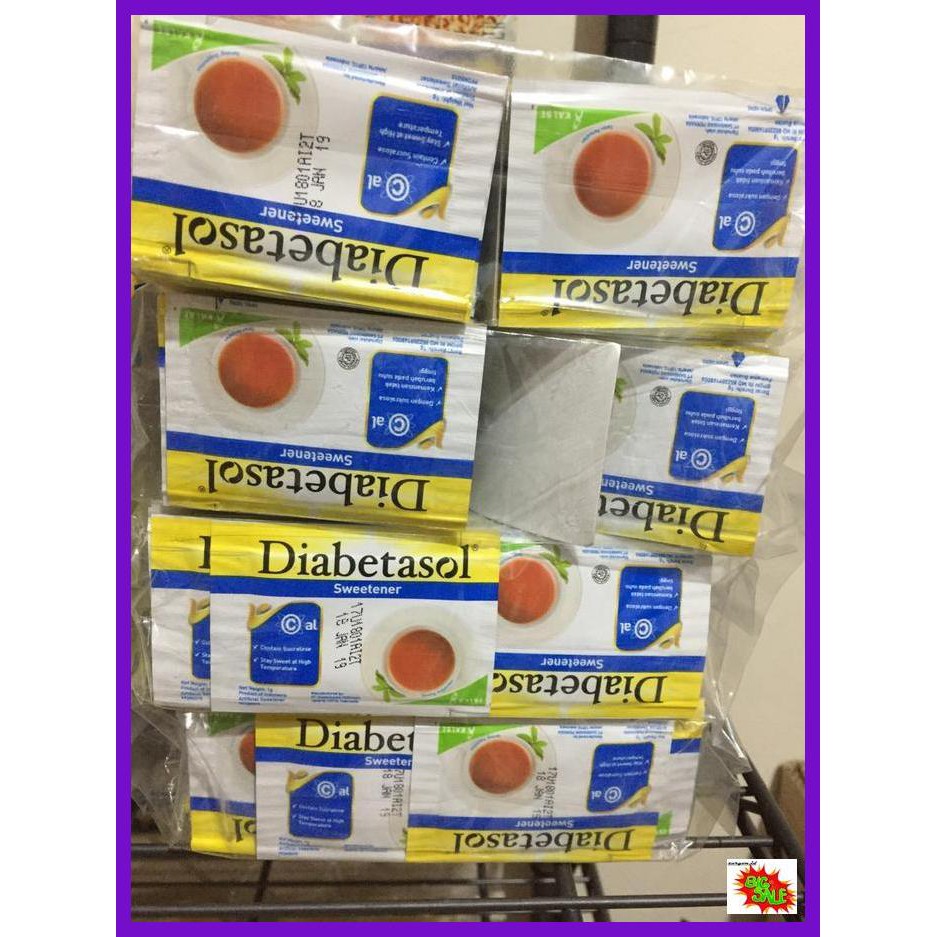 

SETEBAID- DIABETASOL SWEETENER ( 200 PCS ) -ASLIII.