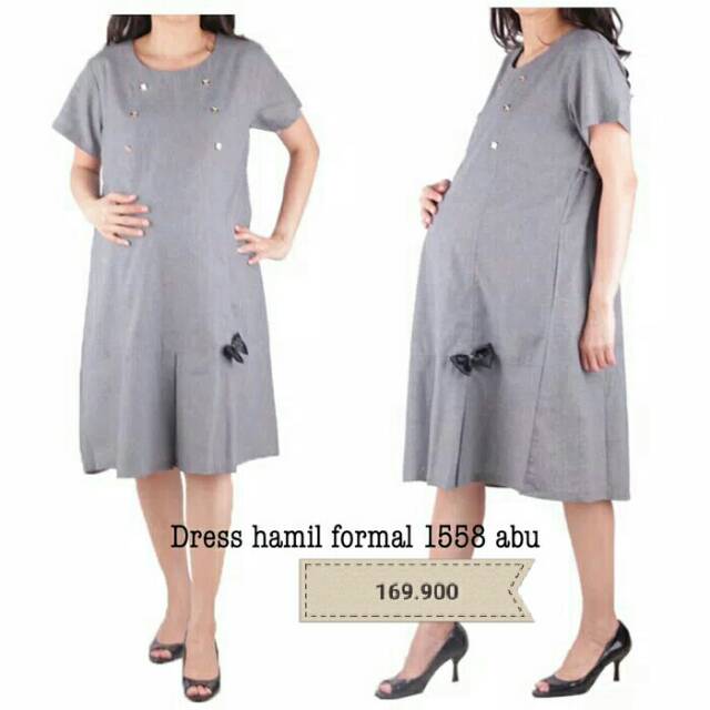 Dress Kerja Ibu Hamil Baju Kantor Hamil Dress Pesta Hamil Baju Hamil Simpel Shopee Indonesia