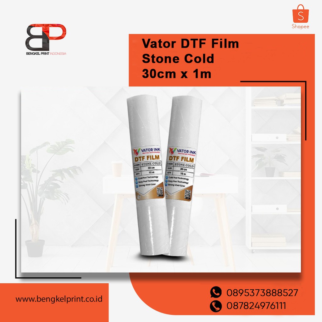 

Kertas PET Film DTF Vator Meteran