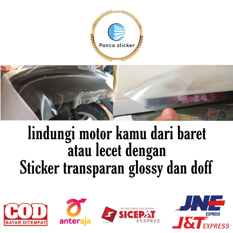 Jual Stiker Scotlet Motor Bahan Doff Dan Glossy Profix Indonesia Shopee