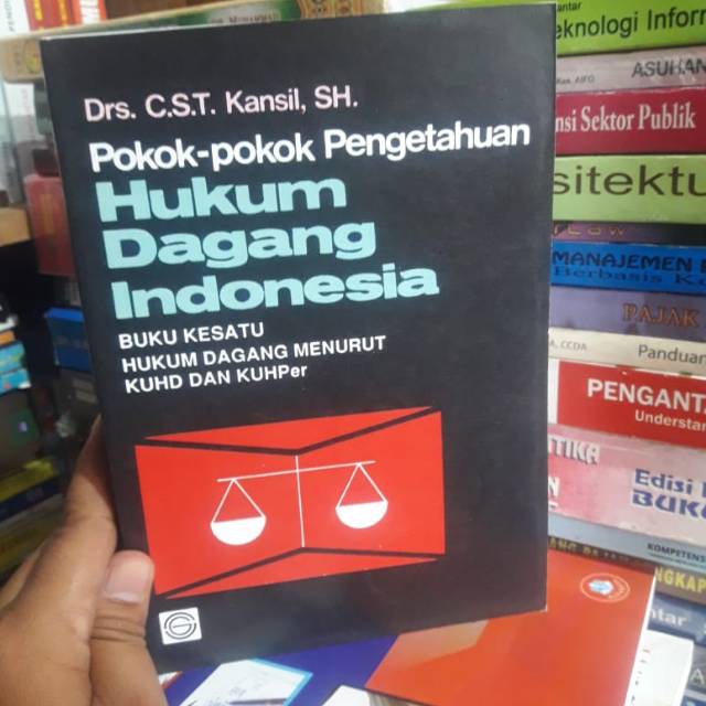 

Pokok pokok pengetahuan hukum dagang Indonesia