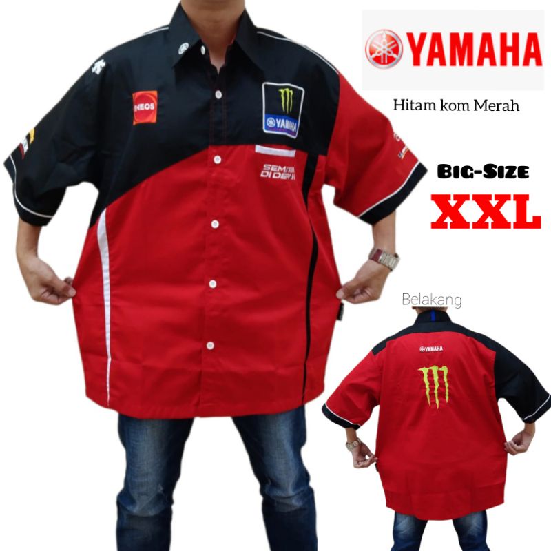 KEMEJA OTOMOTIF BORDIR XXL BIGSIZE - F1 - MOTOGP