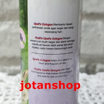 Pets Cologne Parfum minyak wangi fresh Hewan Kucing Anjing Kelinci 100ml