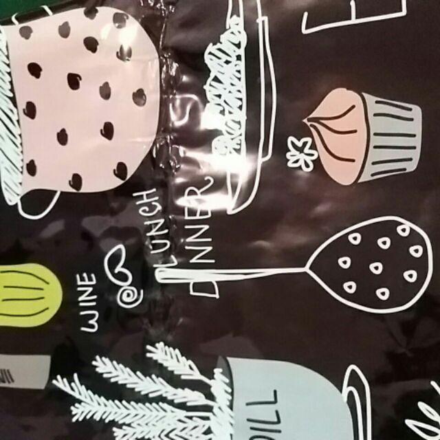 Stiker Kompor Motif Master Chef Warna Hitam