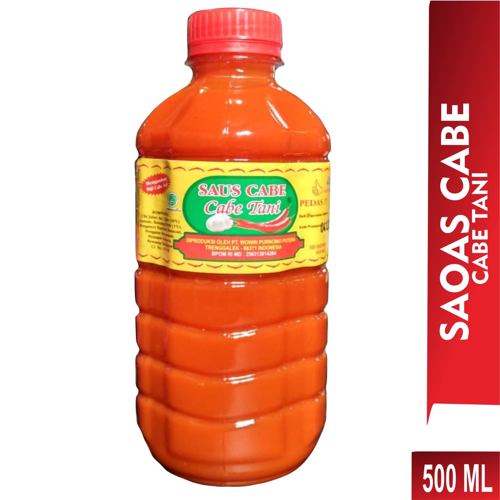 

Saus Sambal Cabe Tani 500ml