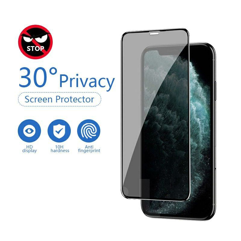 Temper Glass Anti Spy iPhone 13 Mini 13 13Pro 13 Pro Max Screen Guard Protector Anti Privacy Tempered Glass