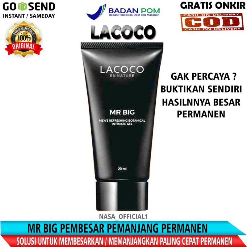 Penambah Ukuran Mr P Permanen LACOCO Mr.Big Nasa