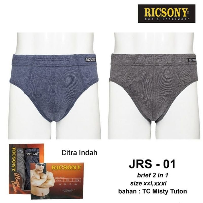 CD Pria  RICSONY JRS 01 JUMBO XXL-XXXL Promo