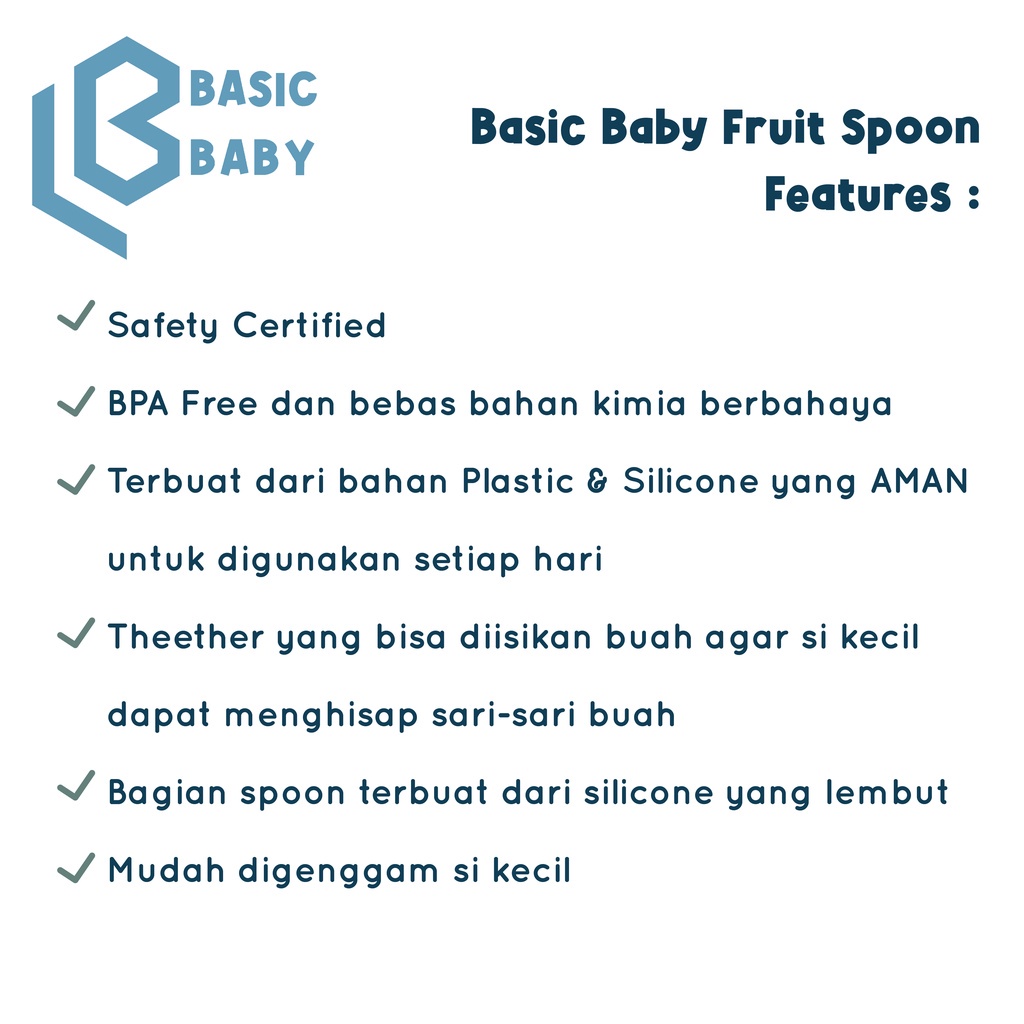 BASIC BABY FRUIT SPOON