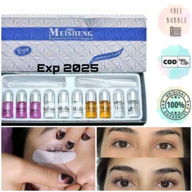 Paket Obat Keriting Bulumata/ Lash Lift Kit Meisheng Original