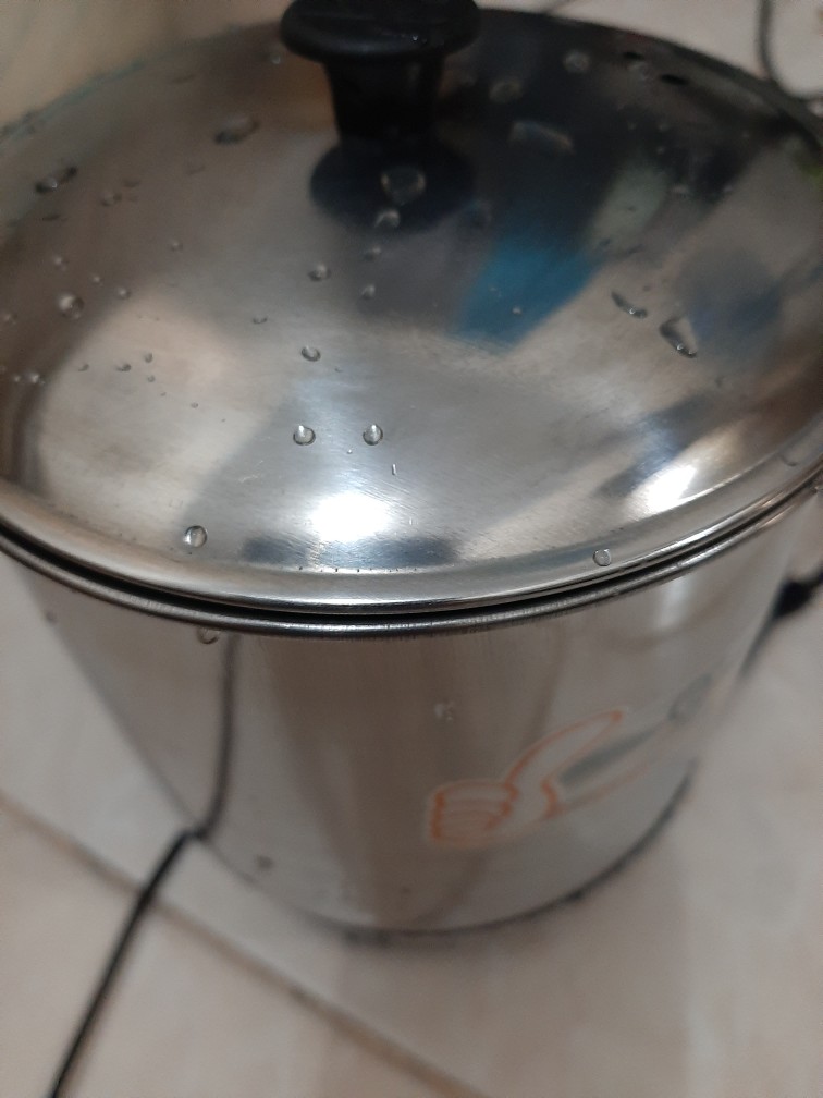 Mug Listrikv/ Teko Listrik Stainless Q2 15 Cm/ Pemanas Air