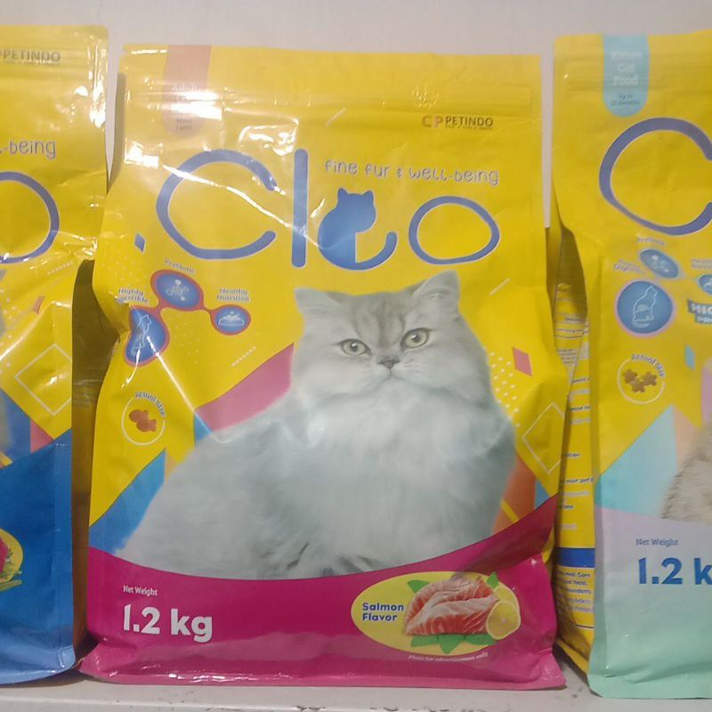 CLEO SALMON FRESH PACK 1,2KG MAKANAN KUCING