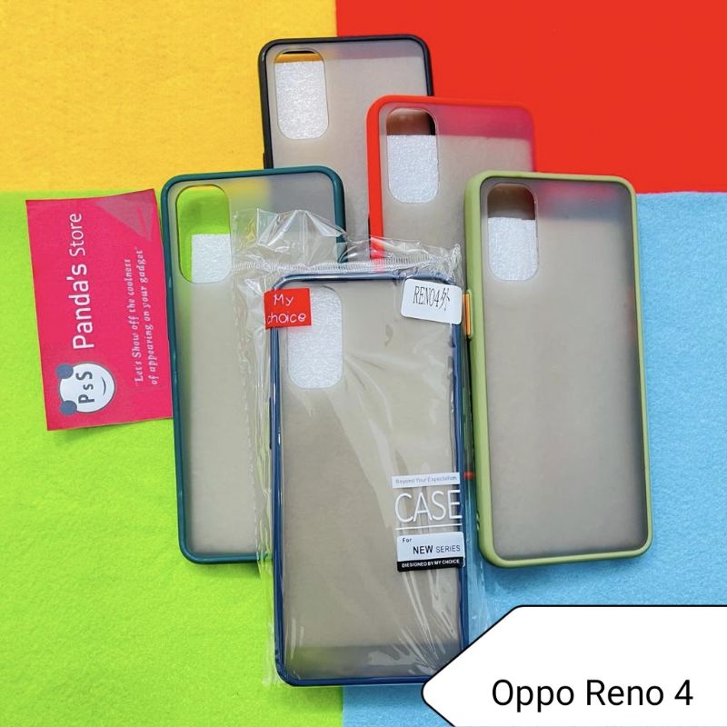 Case Oppo Reno 4 My choice softcase Original Dove Oil [Premium]