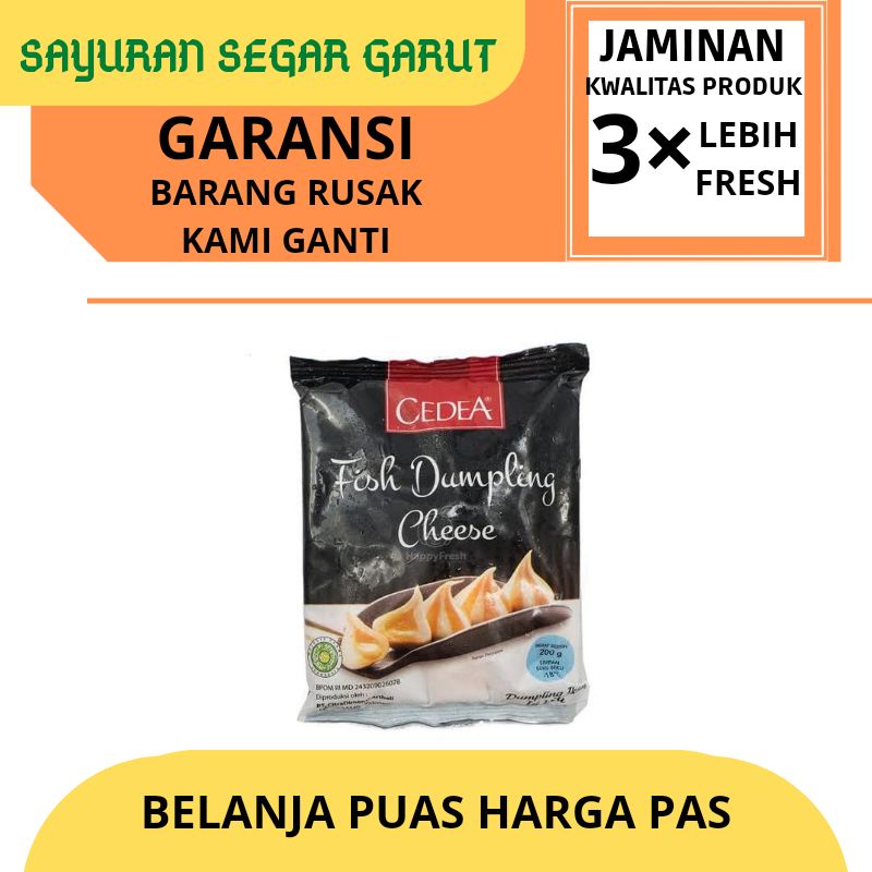 

Cedea Fish Dumpling Cheese 200gr frozen food/seafood by Sayuran Segar Garut