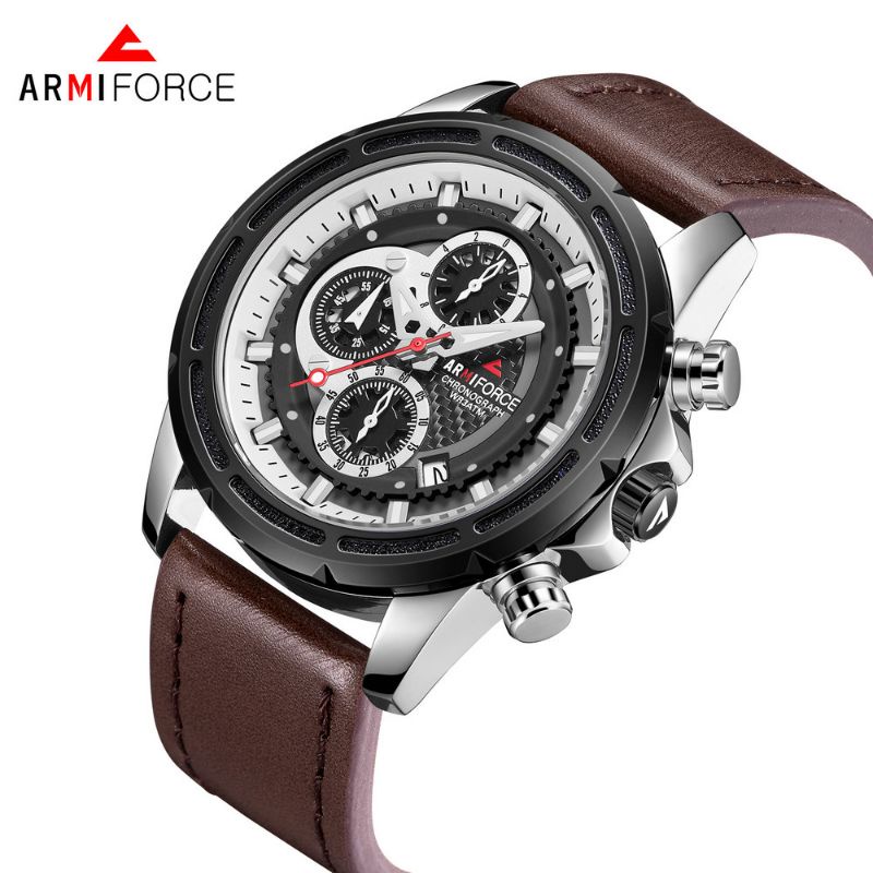 Jam Tangan Pria Armiforce Original Af8004 Tanggal dan Chrono Aktif Garansi 1 Tahun