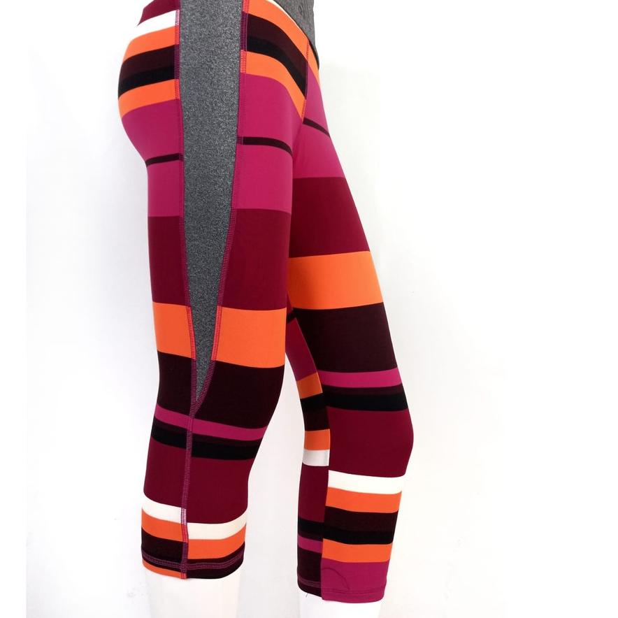 New - Celana sport / legging sport pendek/legging sport motif kombinasi/lejing senam pendek