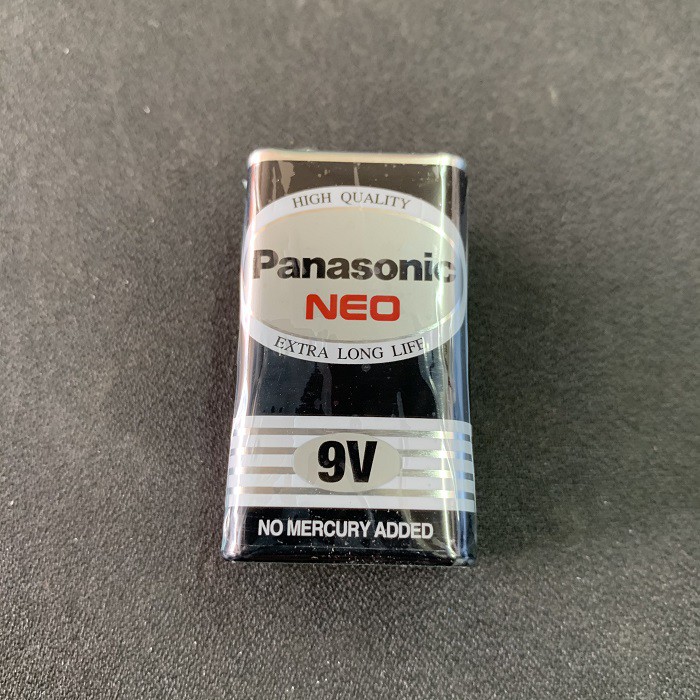 Baterai /Battery Panasonic Neo Kotak 9V (9 volt) 6F22NT