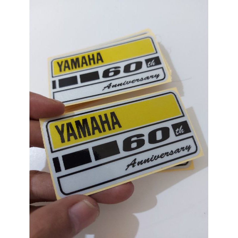 STICKER YAMAHA 60 TH ANNIVERSARY PRINCUTT