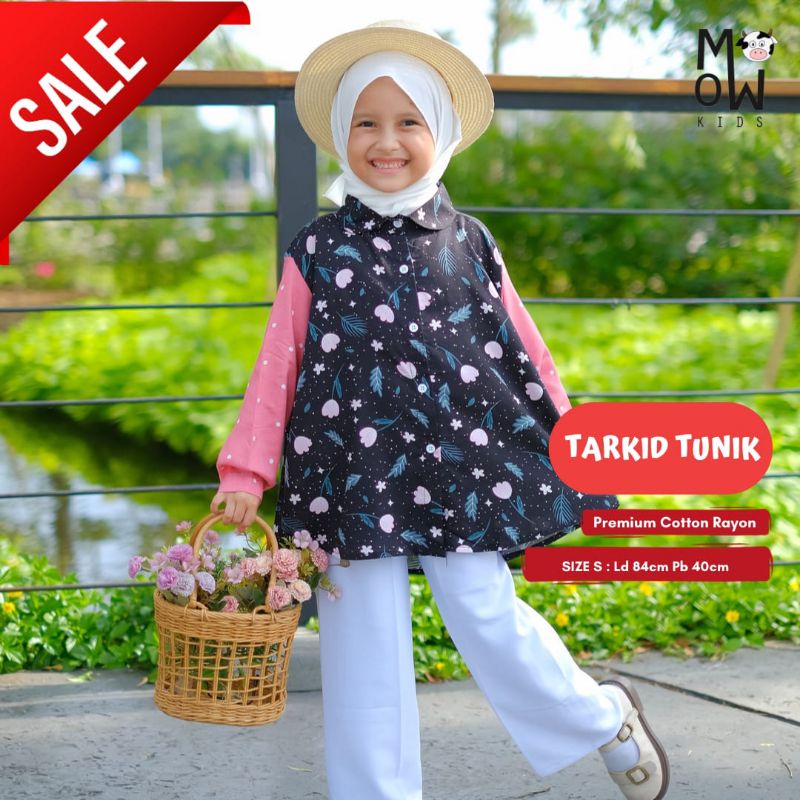 Tunik Anak Perempuan Rayon Adem SALE Ori by Mowmo Kids
