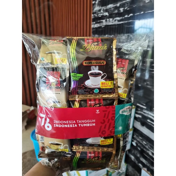 

LUWAK PAKET 2 ( GULA 15 pc, 6,5gr GR 30 pc)