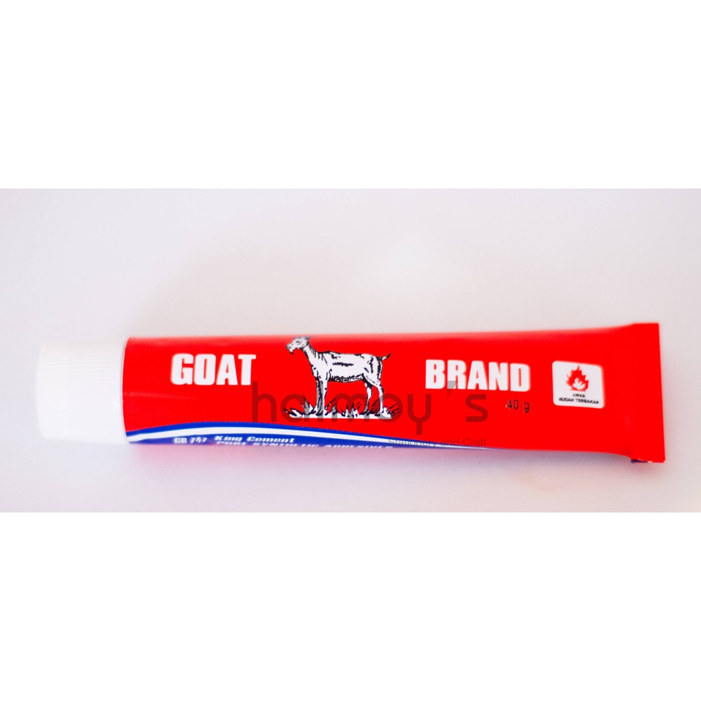 

LEM KAMBING GOAT BRAND TUBE 40 GR