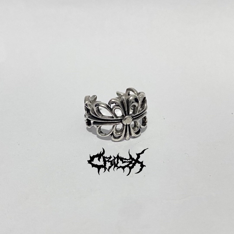 CROSS CURRENTLY FLOWER RING / CINCIN SALIB / CROSS RING ROYAL KNIGHTS RING KERAJAAN CINCIN KSATRIA RING SKULL RING CINCIN COUPLE RING KOREAN STYLE RING CINCIN STYLE KOREA CINCIN AESTHETIC RING CINCIN TITANIUM STAINLESS CINCIN PRIA WANITA HIPHOP PUNK RING