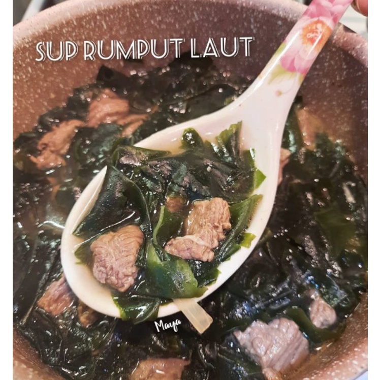 Wakame miso Katsuobushi Hondashi marutomo kaldu ikan rumput laut tauco jepang cakalang asap sup miso