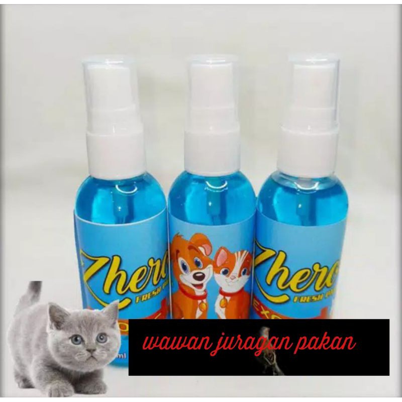 parfum kucing zhero, minyak wangi kucing