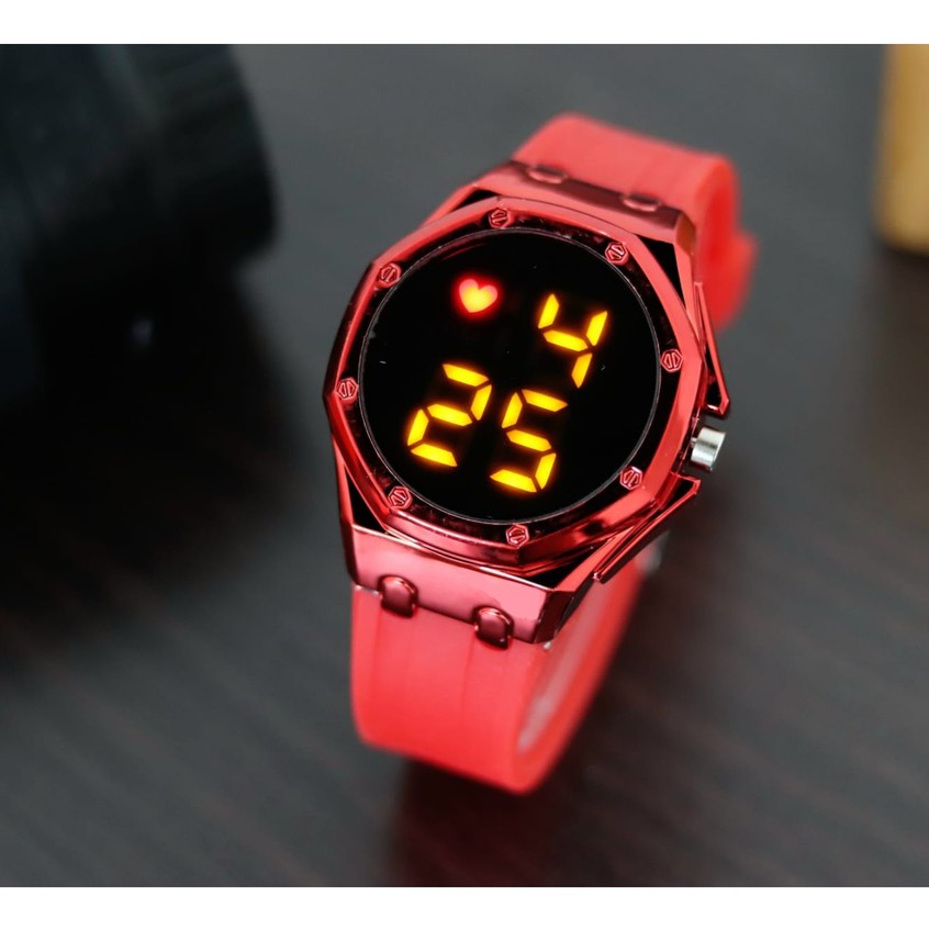 BISA COD✅ Jam Tangan Sport Digital Rubber Untuk Wanita Dan Pria Fashion Gaya Korea Import