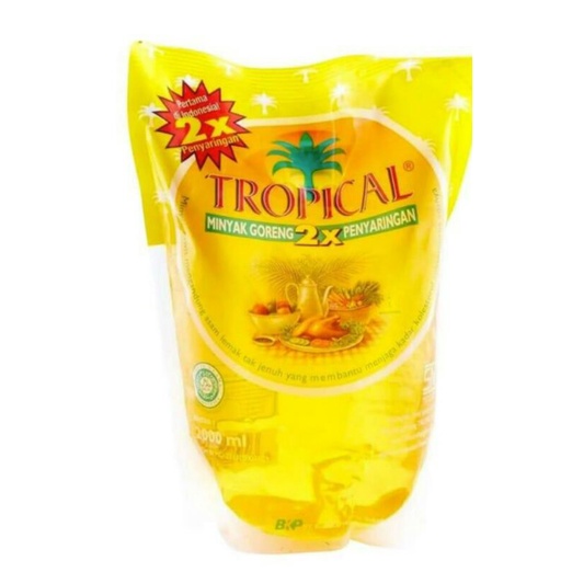 

tropical minyak goreng 2 liter Refill