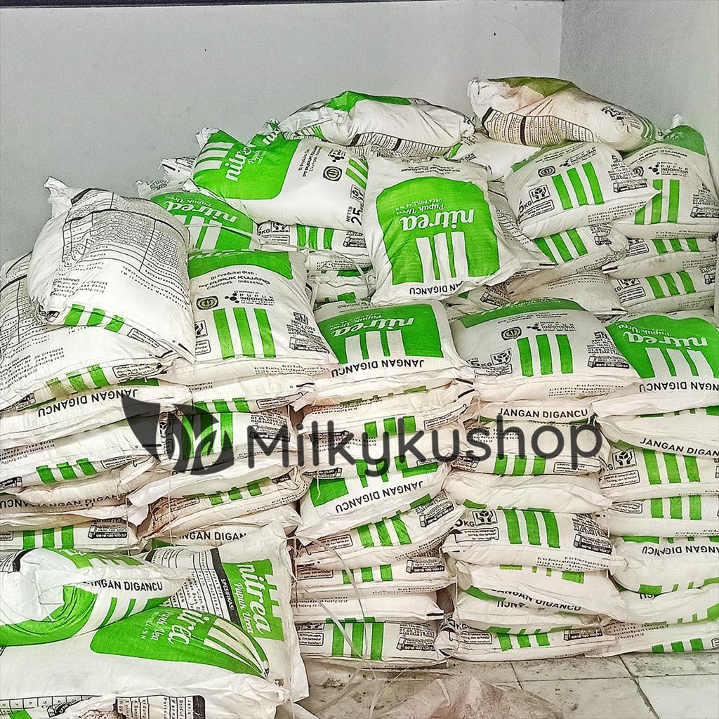 PUPUK KUJANG UREA NITREA 50 KG KEMASAN PABRIK NON SUBSIDI VIA CARGO