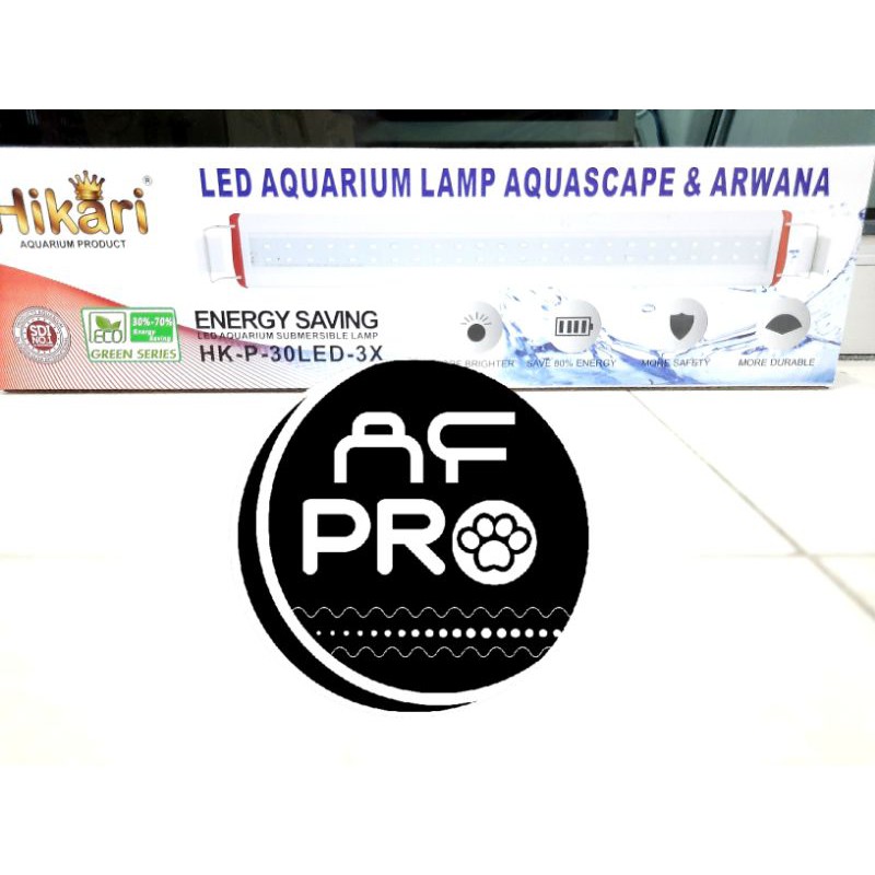 Lampu led aquarium aquascape arwana HIKARI P 30 LED 3X