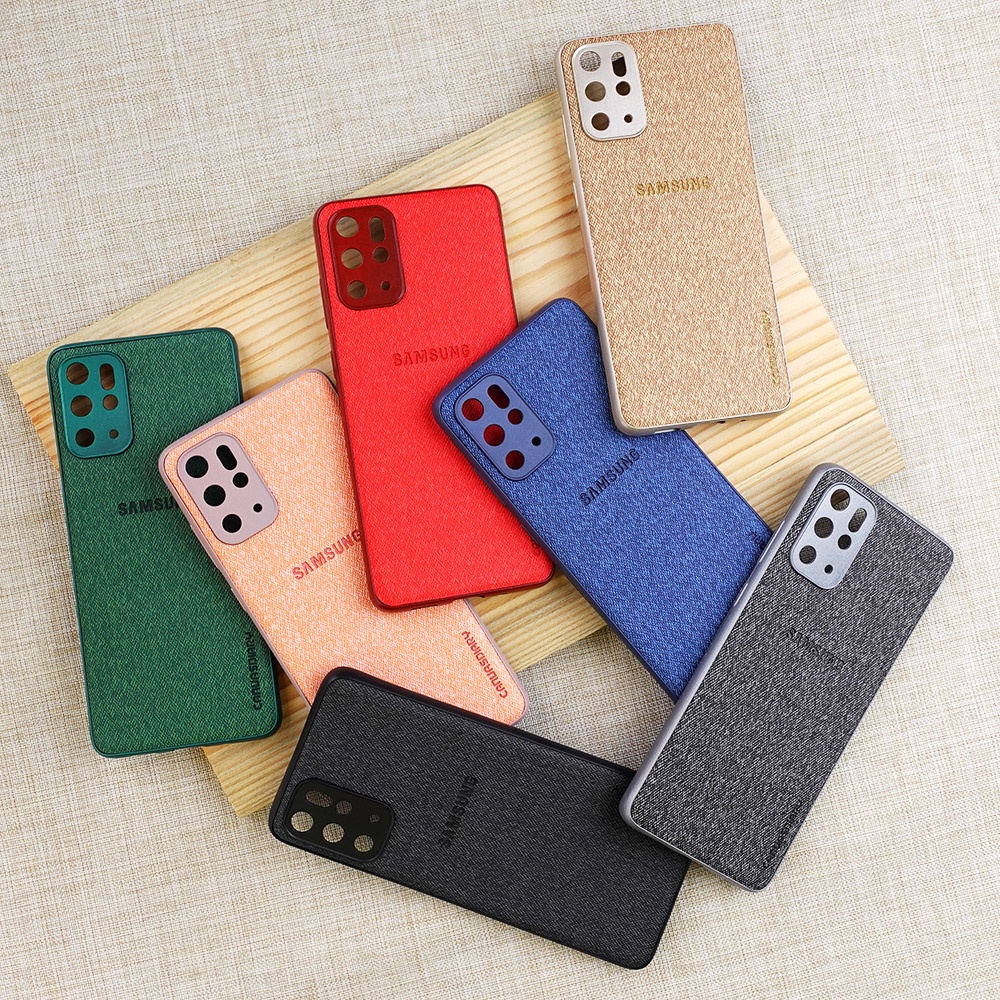 CASE CANVAS DENIM SAMSUNG A22 5G S21+ S21 ULTRA  A15 A16 A3S A54 A71 A92 A9 2020 RENO 4F 5 5F 8 C20 V20 SE Y20  NOTE 4