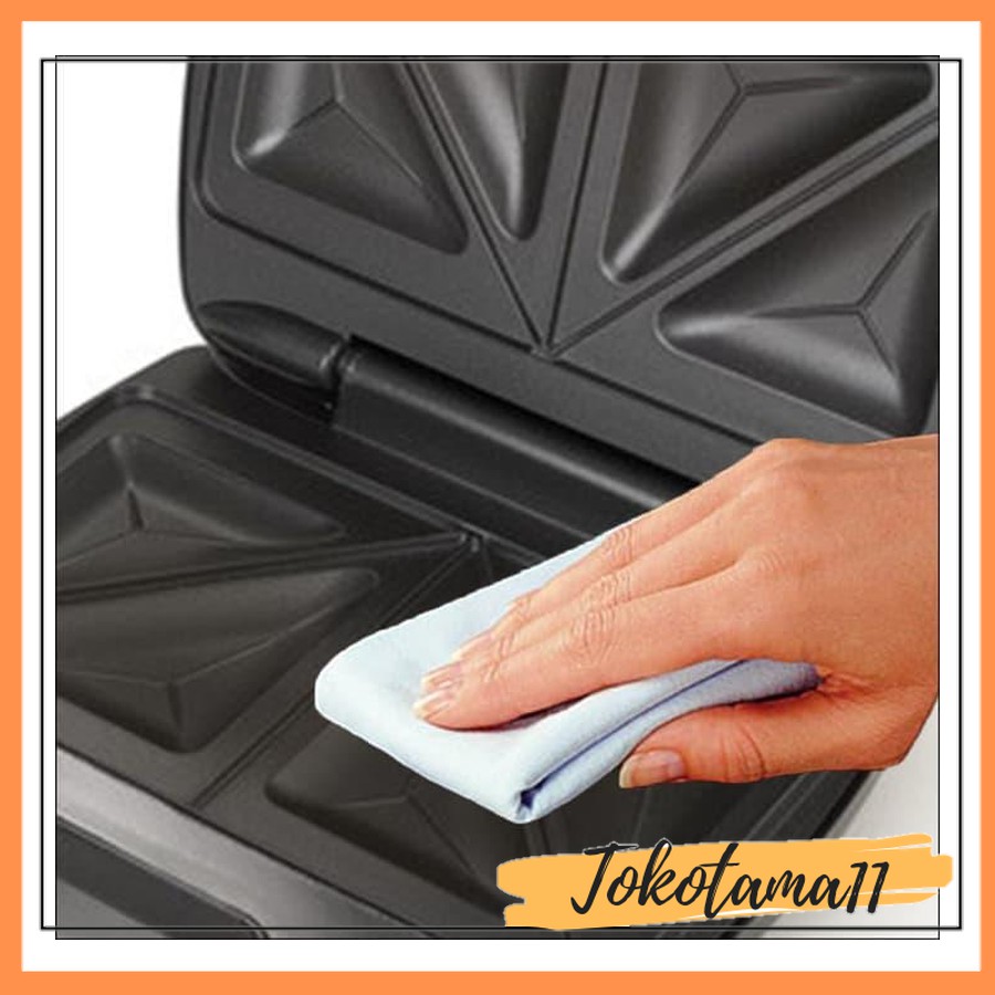 WV. PHILIPS SANDWICH MAKER HD2393 / PEMANGANG ROTI HD 2393 WARNA PUTIH