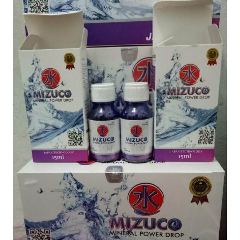 

MIZUCO MINERAL POWER DROP AIR ALKALI 5 BOTOL