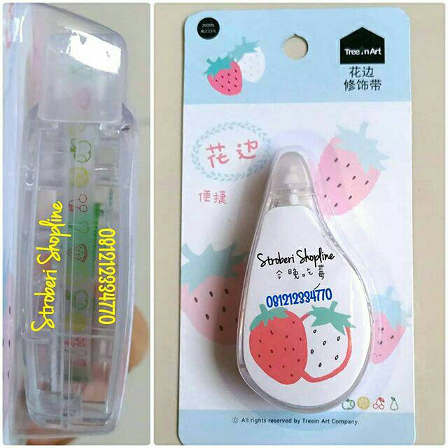 

Correction Tape Bermotif IMPORT (DETAIL MOTIF DISAMPING KIRI)