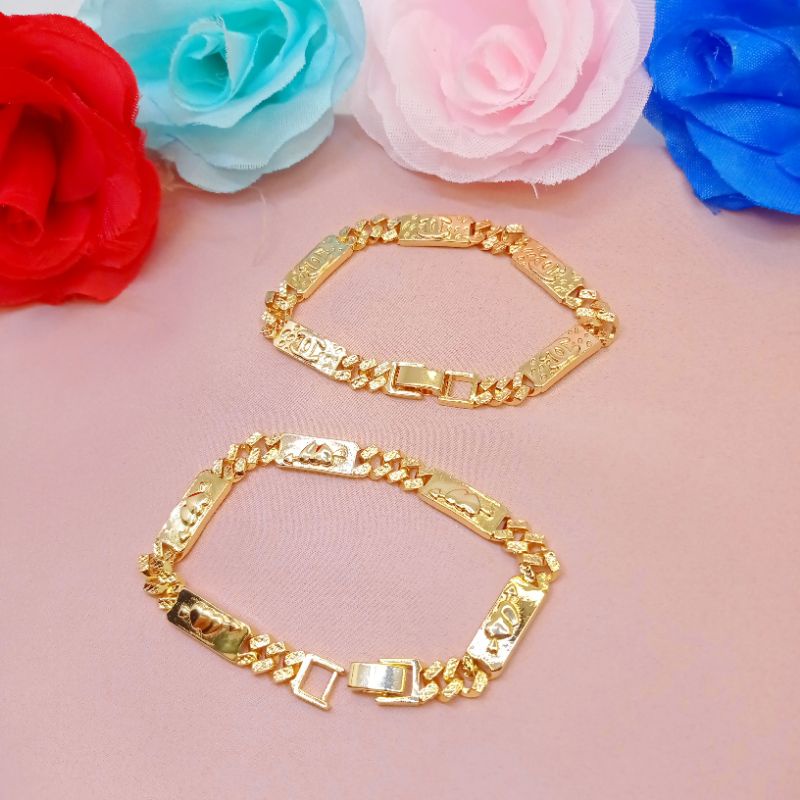gelang xuping plat rantai gelang tangan wanita