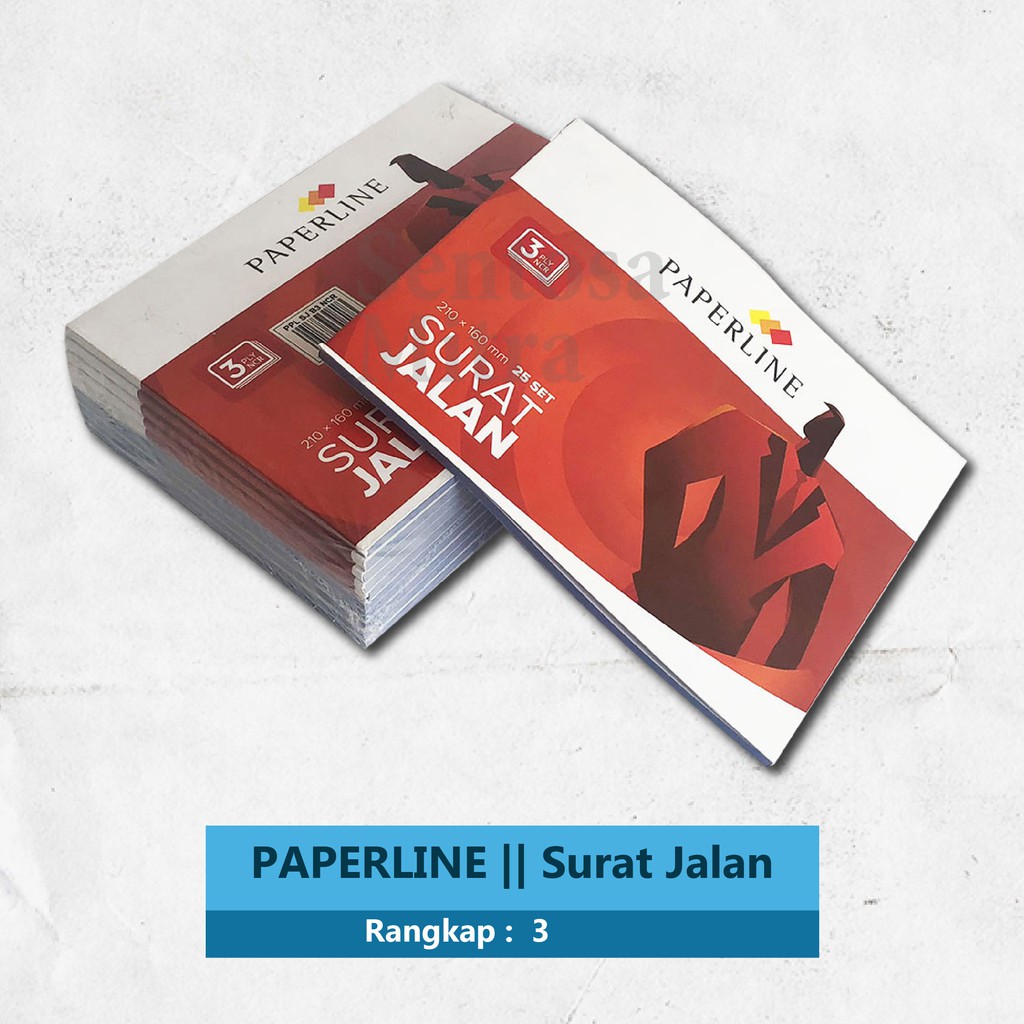 

Paperline Buku Surat Jalan 3 ply / rangkap