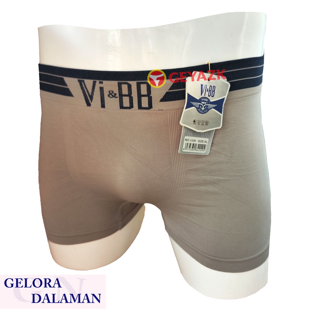 3Pcs Celana Dalam Boxer Pria Dewasa