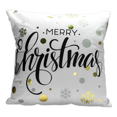 

PROMO Christmas Hot Stamping And PillowcaseMengumpulkan MURAH